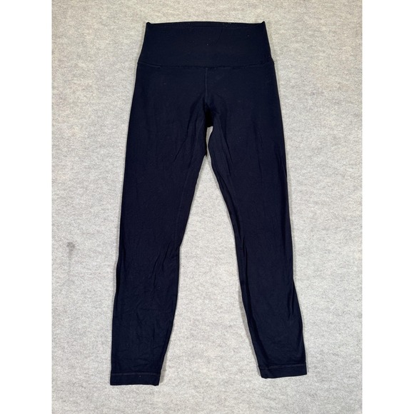 lululemon athletica Pants - Lululemon Leggings Womens 6 Black High Rise Ankle Yoga Athletic Gym Tight